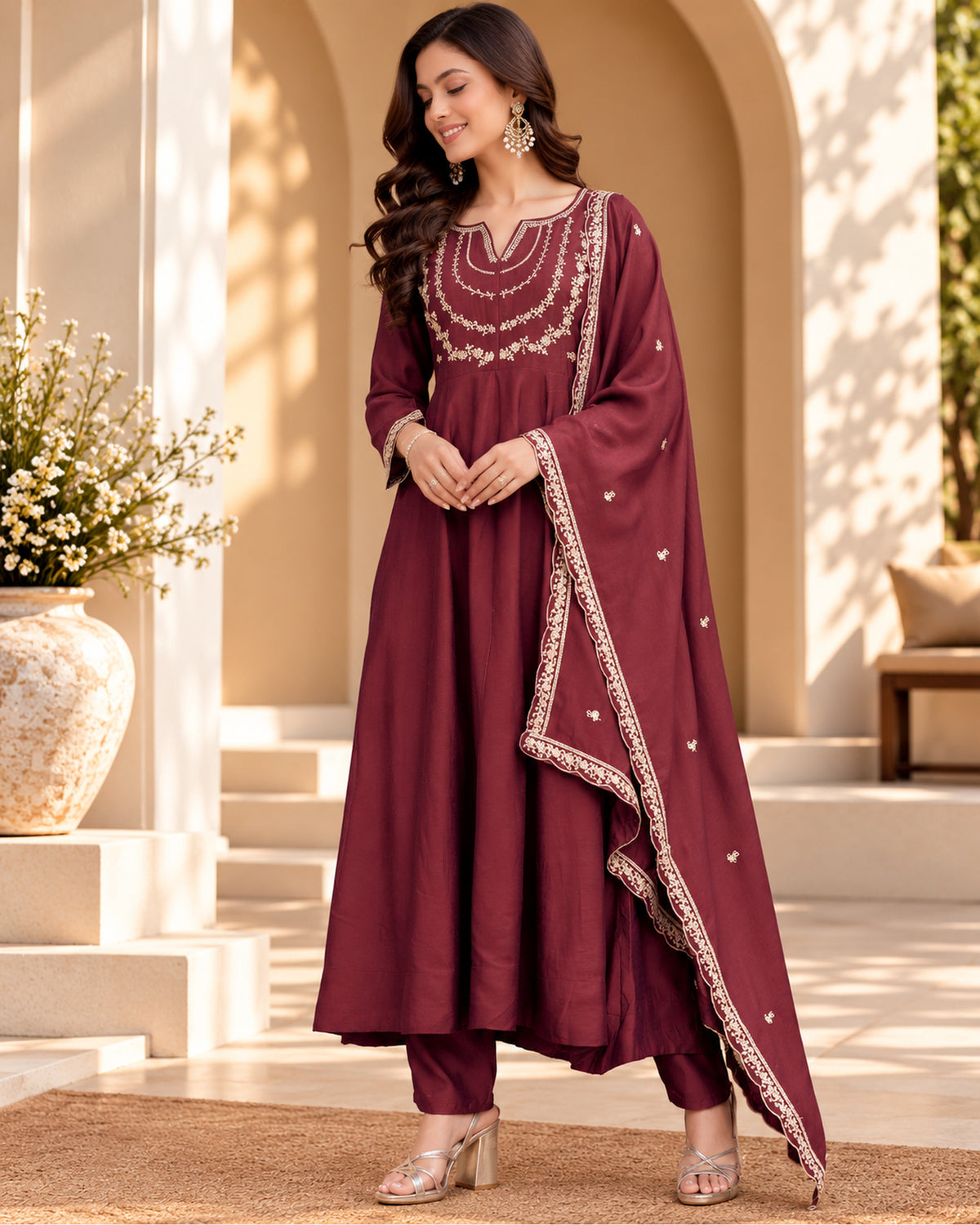 color:burgundy