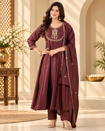 color:burgundy