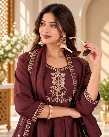 color:burgundy