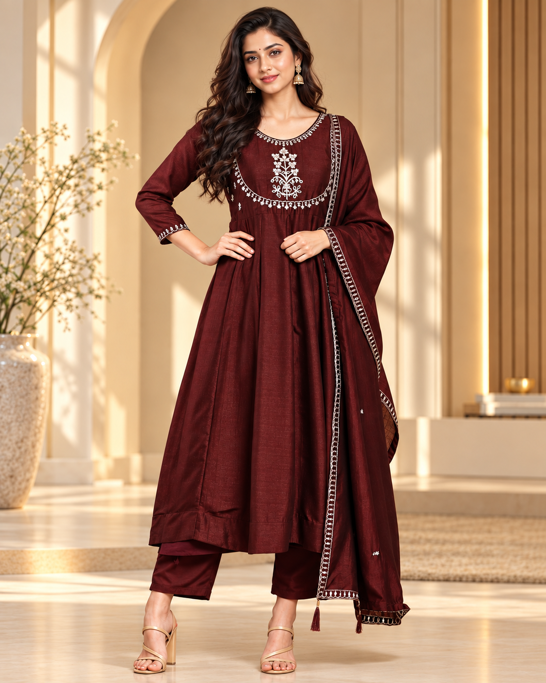 color:brown