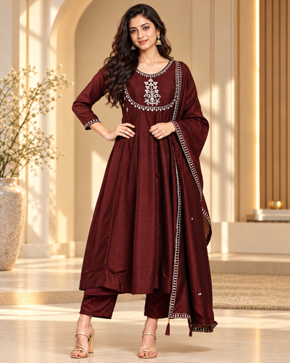 color:brown