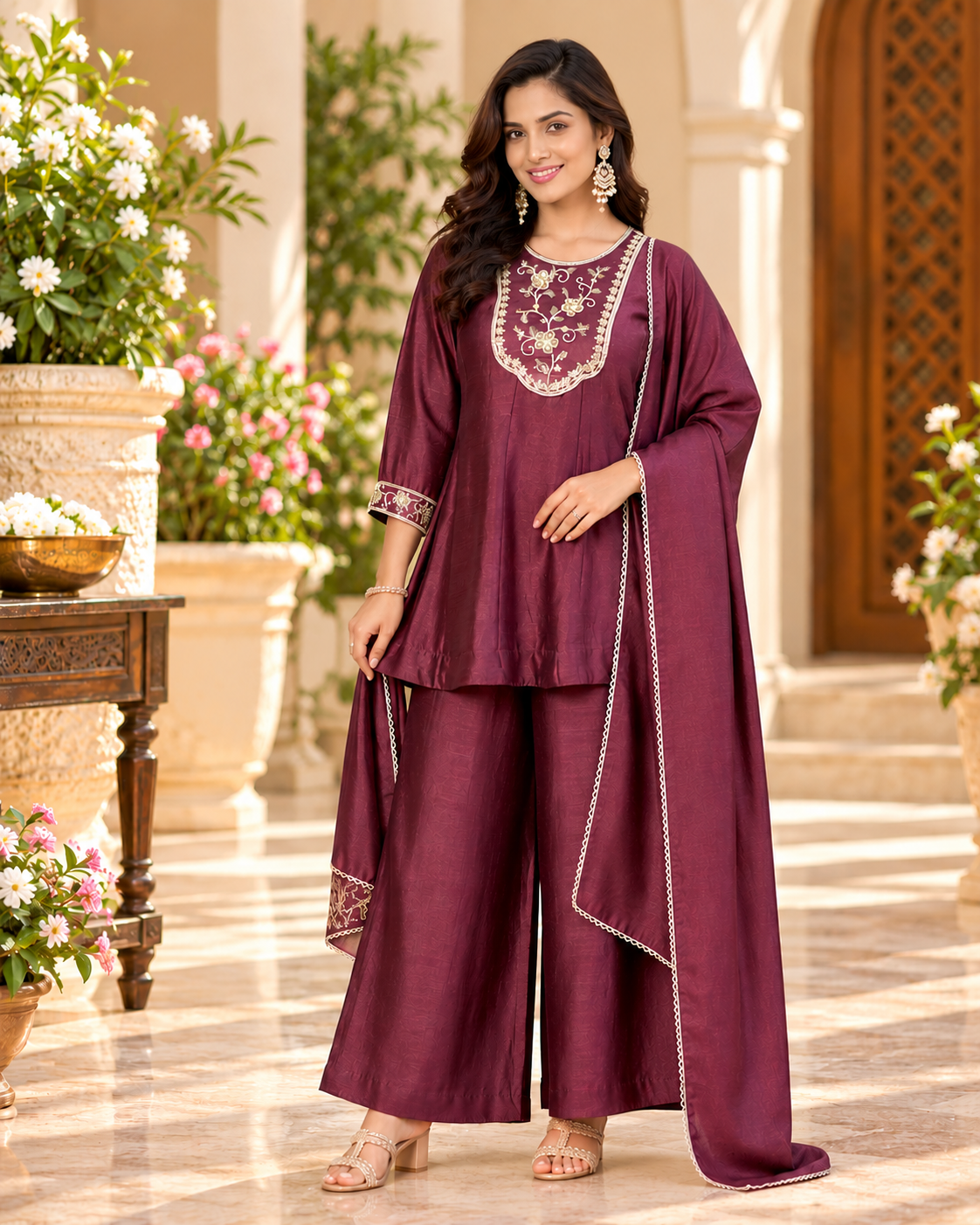 color:burgundy
