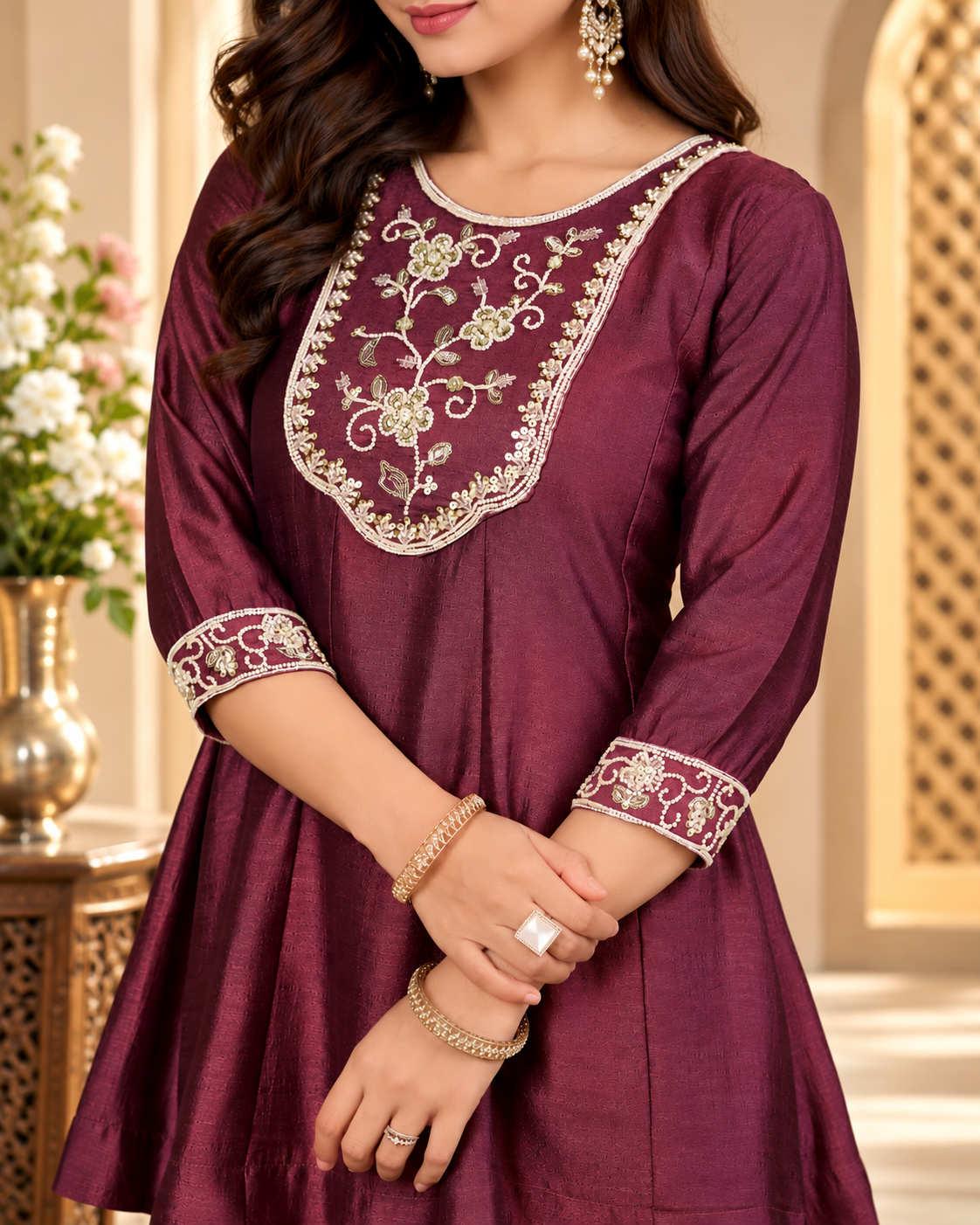 color:burgundy